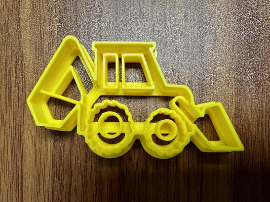 Backhoe Loader Cookie Cutter