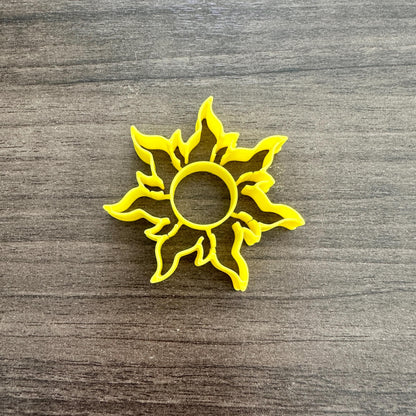90s Style Sun Cookie Cutter