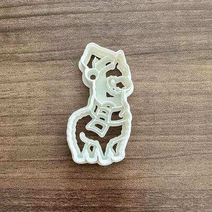 Christmas Llama Cookie Cutter