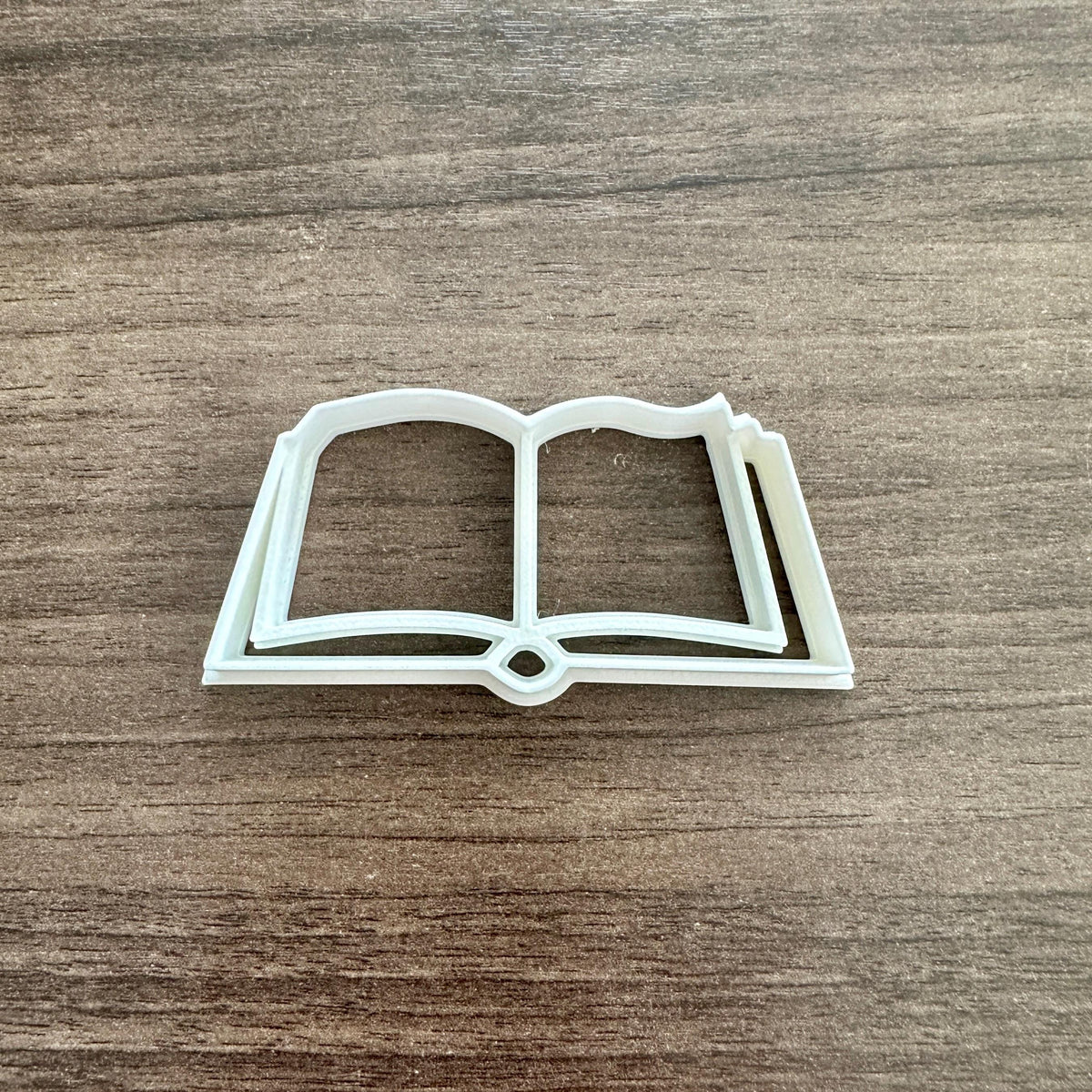 Open Book Outline Cookie Cutter