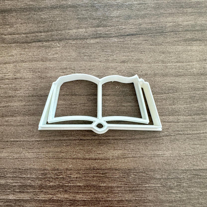 Open Book Outline Cookie Cutter