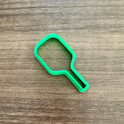 Pickleball Paddle Outline Cookie Cutter