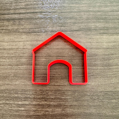 Dog House Outline Cookie Cutter