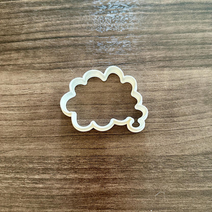 Speech Bubble Cloud Cookie Cutter
