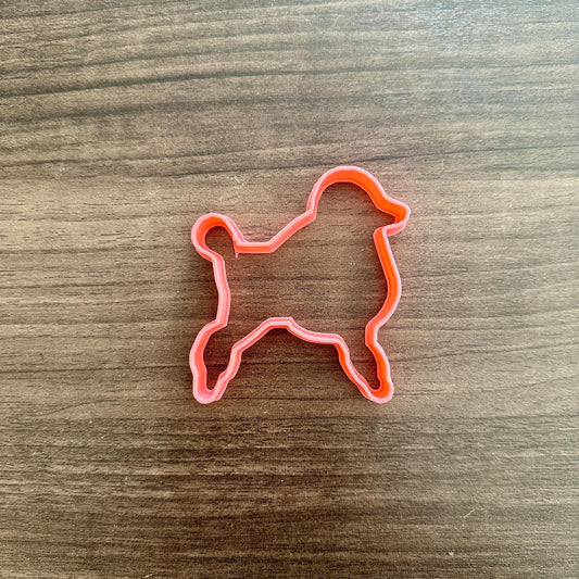 Poodle Outline Cookie Cutter
