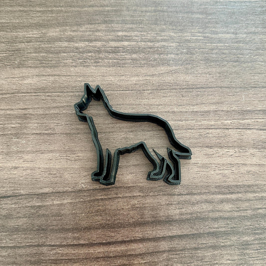 German Shepherd Outline Cookie Cutter