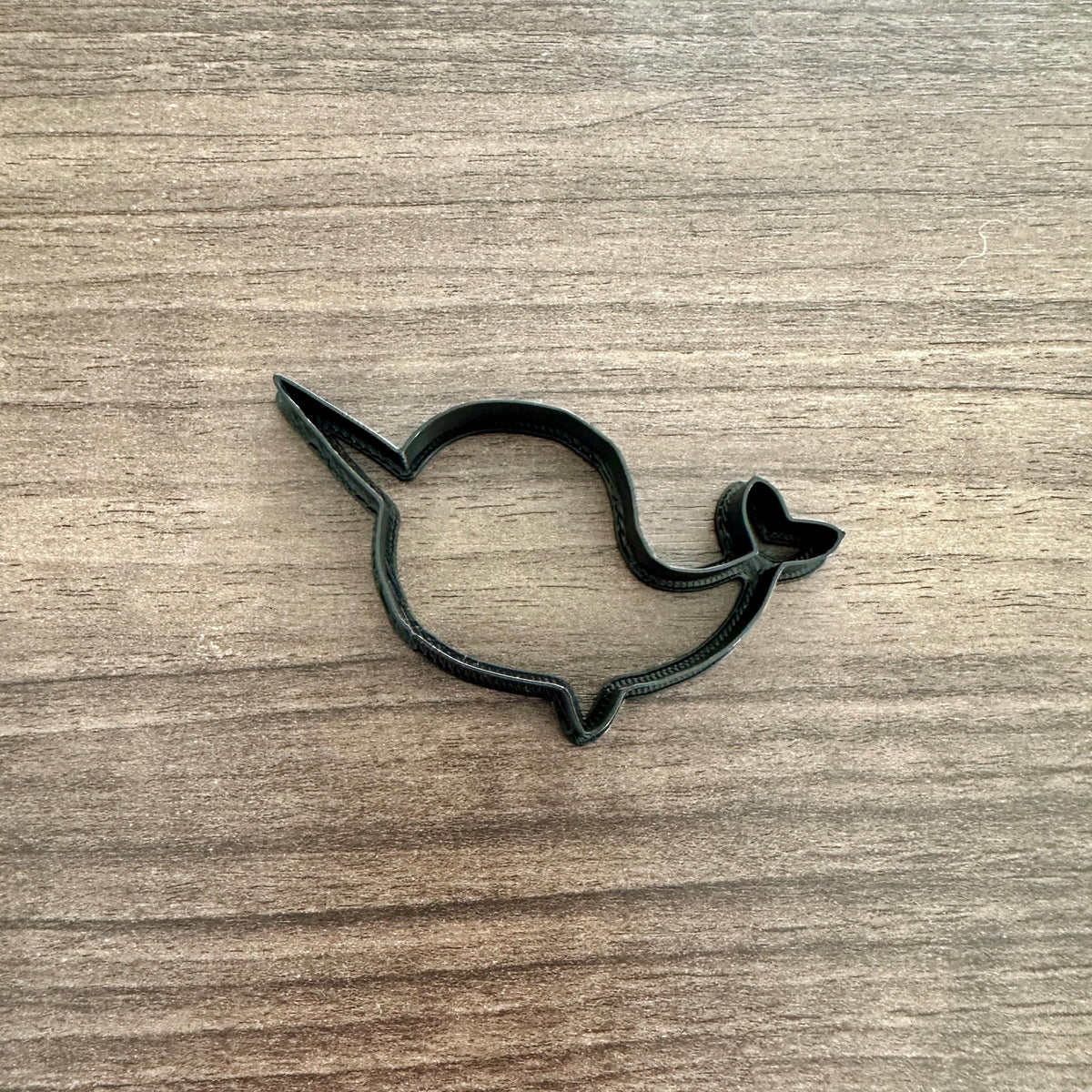 Narwhal Outline Cookie Cutter