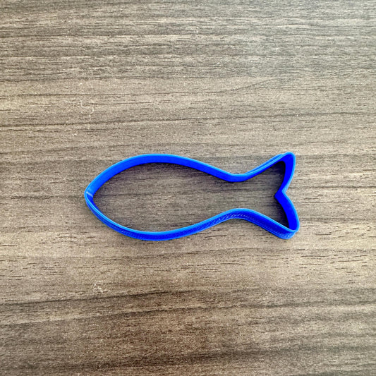 Skinny Fish Outline Cookie Cutter