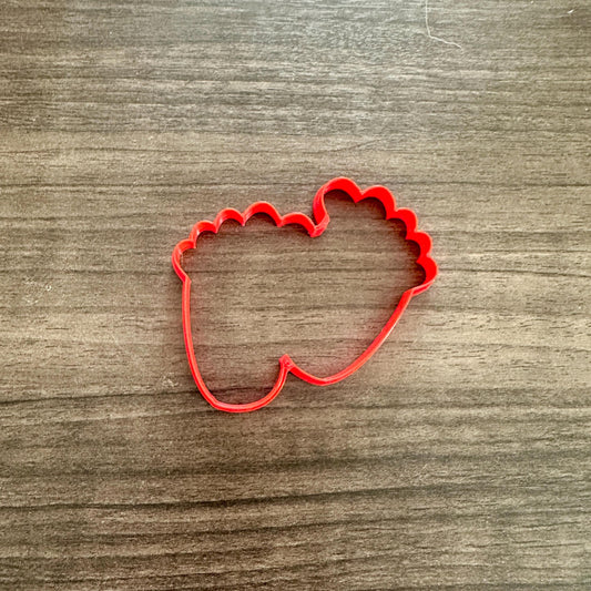 Baby Feet Outline Cookie Cutter