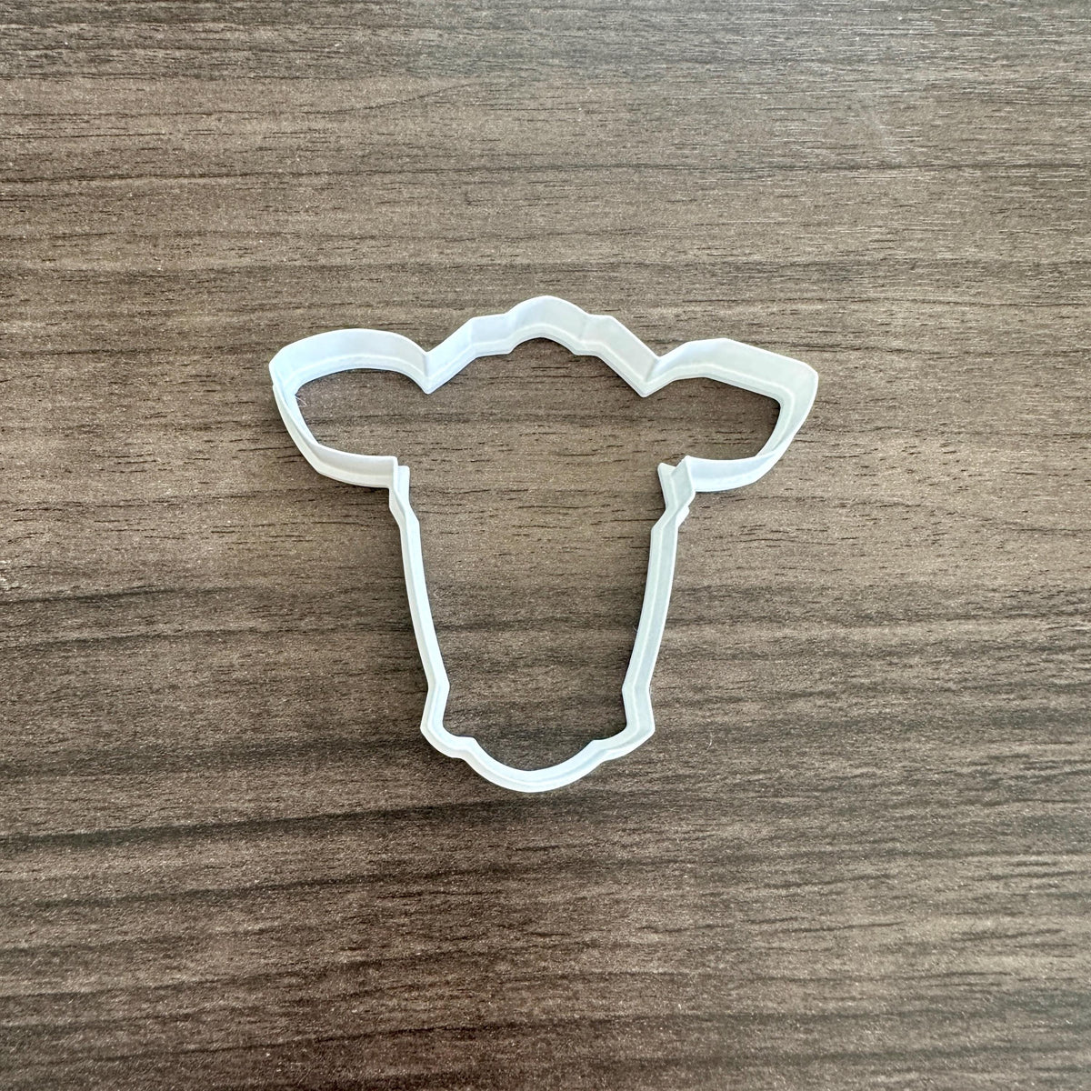 Cow Face Outline Cookie Cutter
