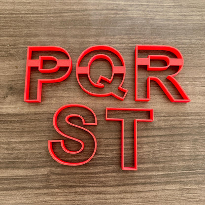 Letter or Number Cookie Cutter