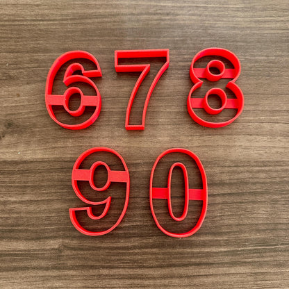 Letter or Number Cookie Cutter