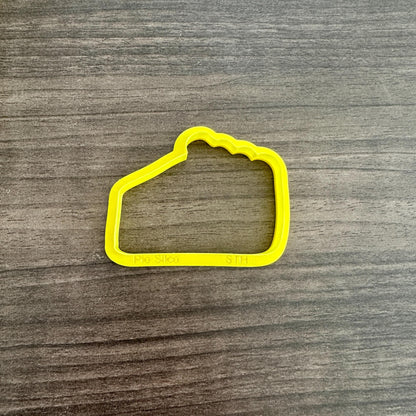 Pie Slice Outline Cookie Cutter