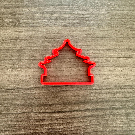Pagoda Outline Cookie Cutter
