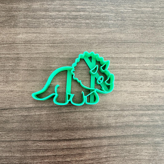 Triceratops Cookie Cutter