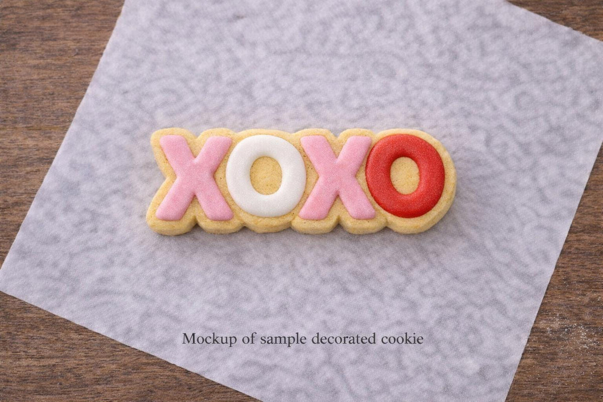XOXO Outline Cookie Cutter