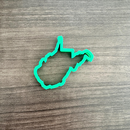 West Virginia Outline Cookie Cutter