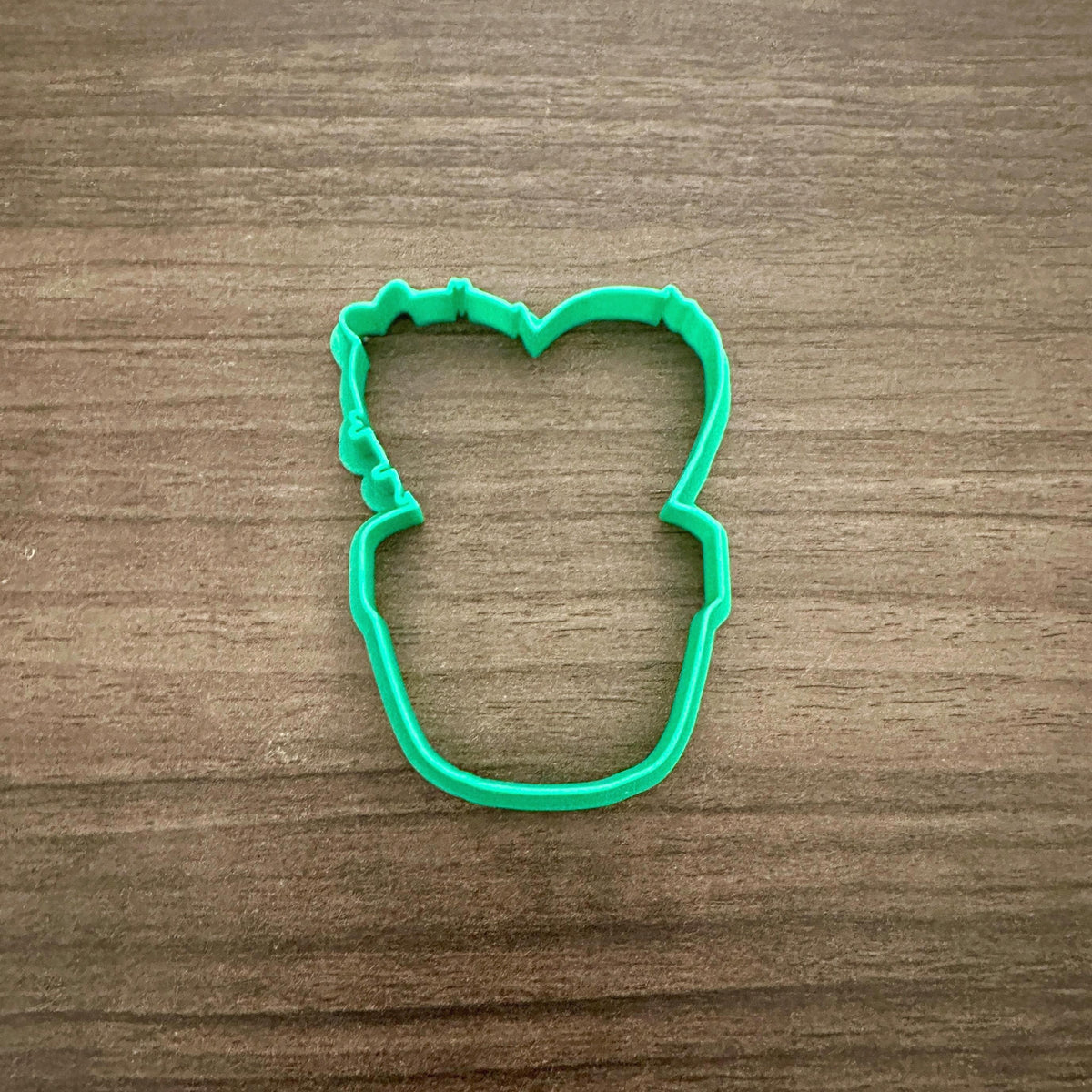 Cactus Pot Outline Cookie Cutter