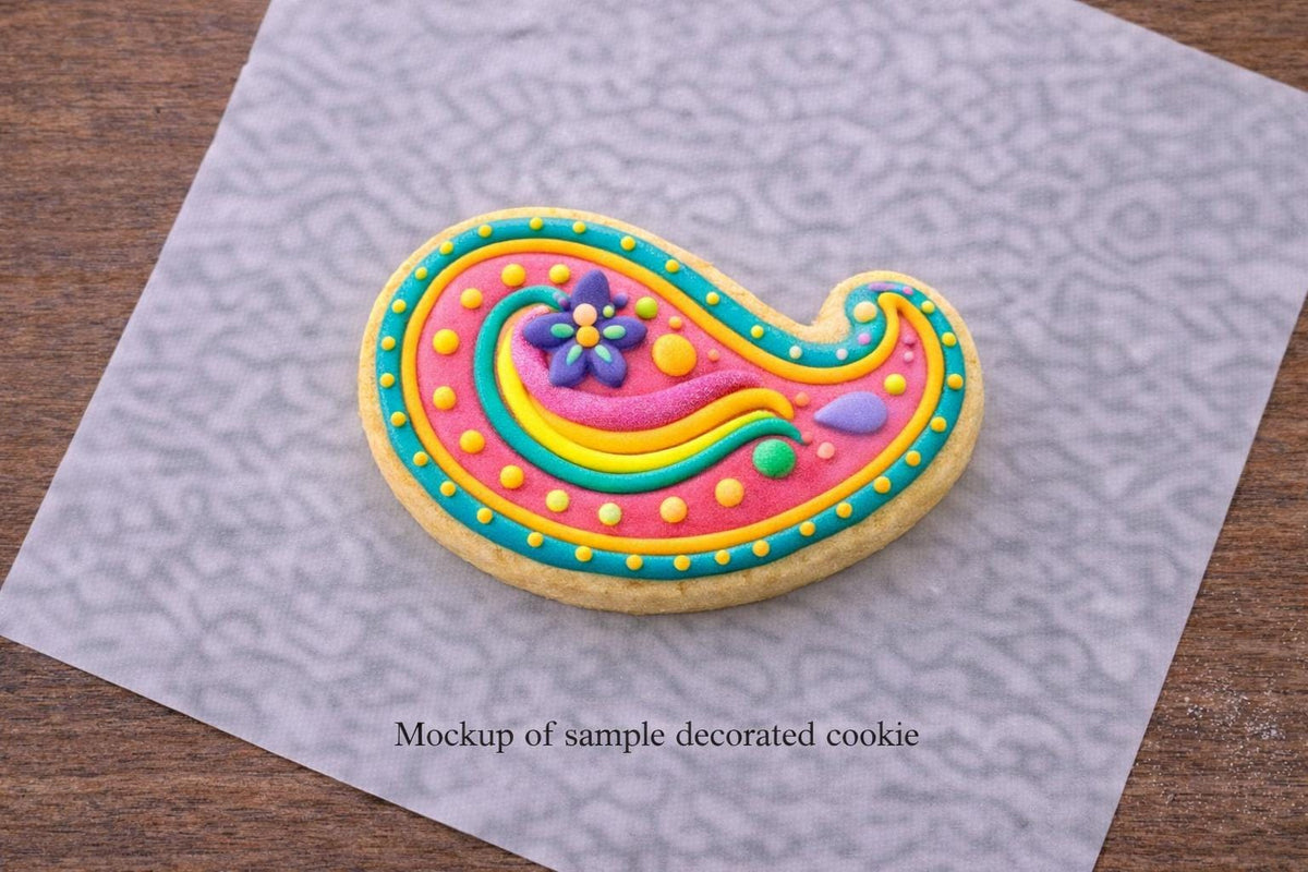Paisley Outline Cookie Cutter