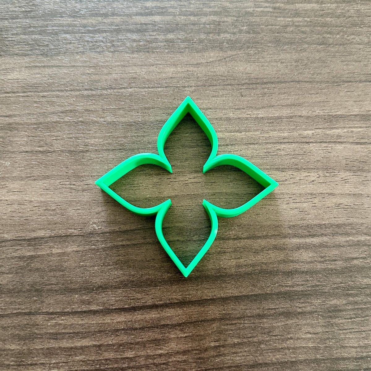 4 Point Floral Shape Cookie Cutter