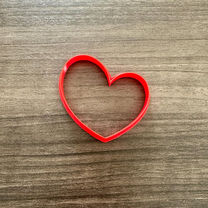 Asymmetrical Heart Outline Cookie Cutter