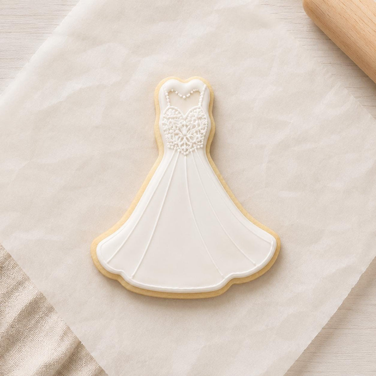 Mermaid Wedding Dress Cookie Cutter