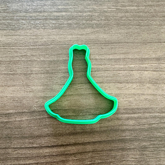 Mermaid Wedding Dress Cookie Cutter