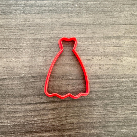 Wedding Dress Cookie Cutter