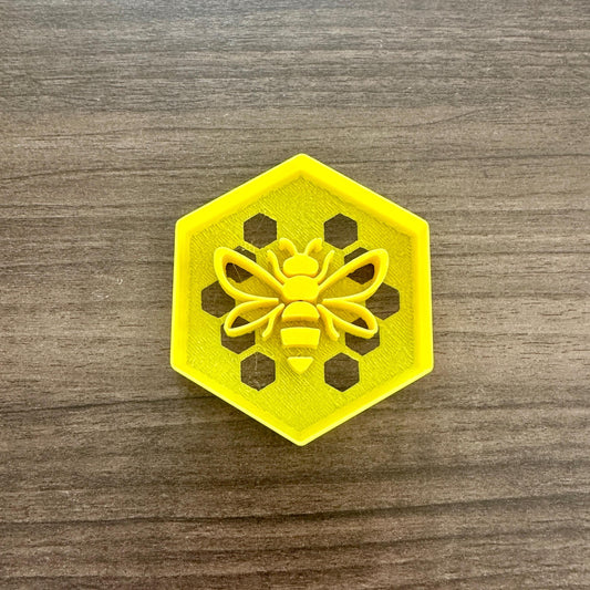 Honeycomb Bee Cookie Cutter