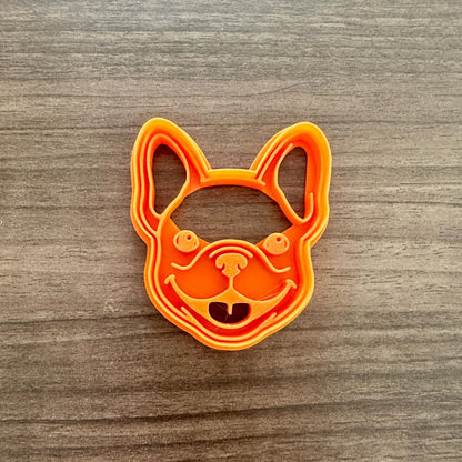 French Bulldog Face Cookie Cutter