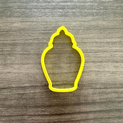 Ginger Jar Outline Cookie Cutter