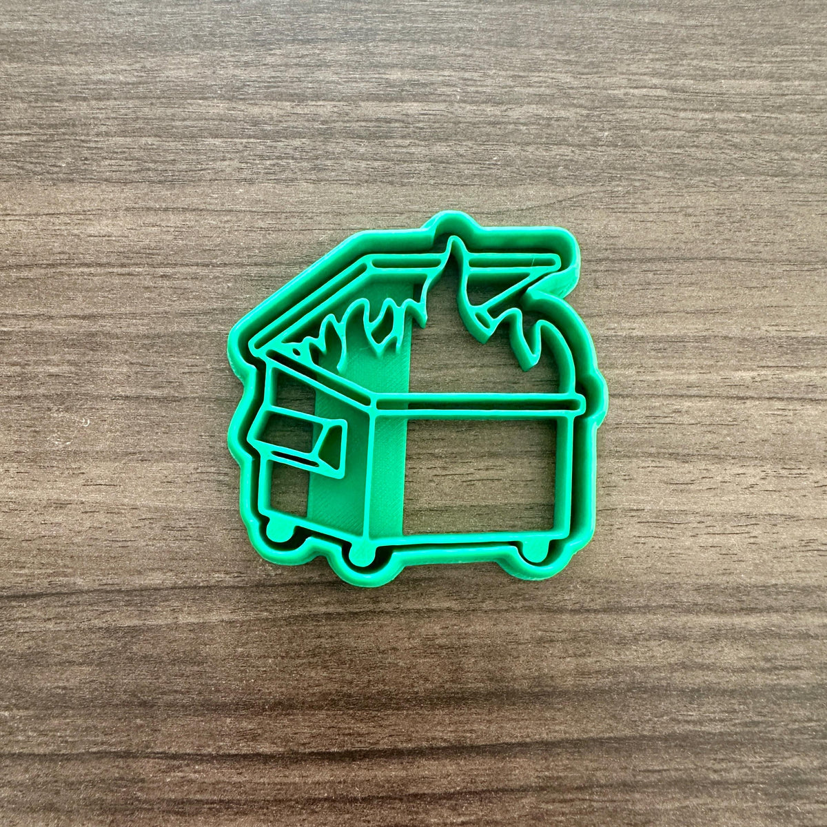 Trash Fire Cookie Cutter
