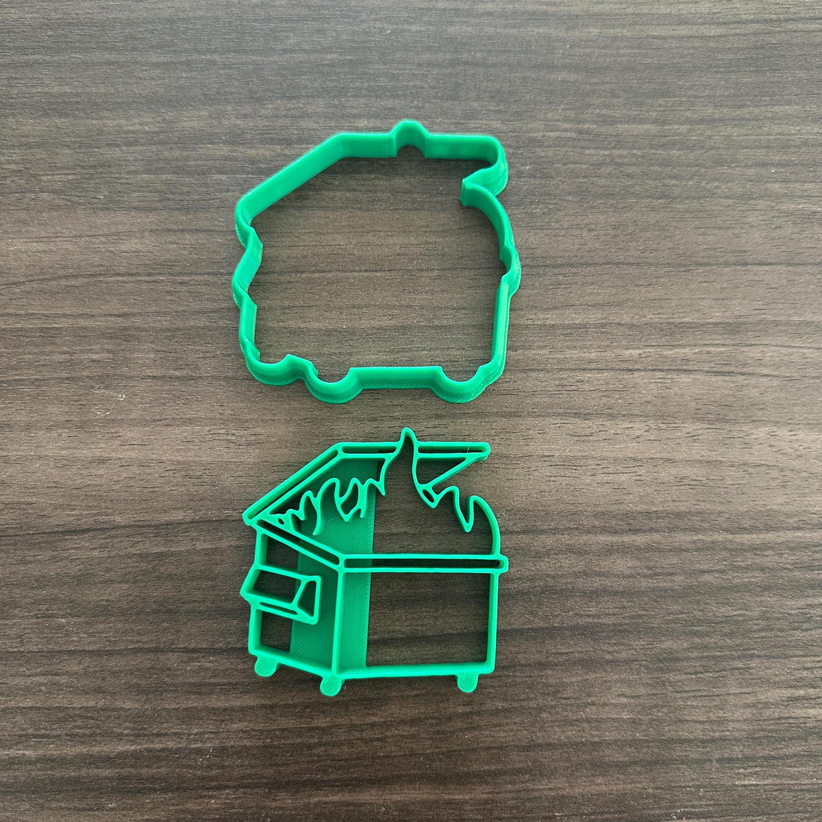 Trash Fire Cookie Cutter