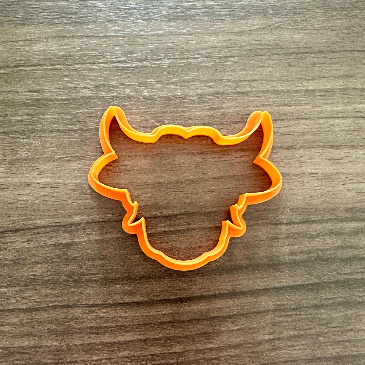 Highland Cow Outline Cookie Cutter