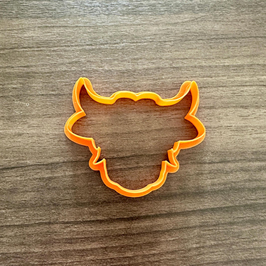Highland Cow Outline Cookie Cutter