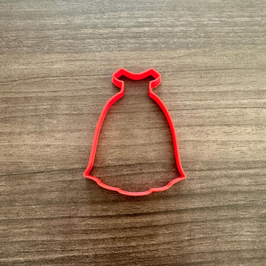 Wedding Dress Ballgown Cookie Cutter