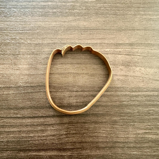Baseball Mitt Outline Cookie Cutter