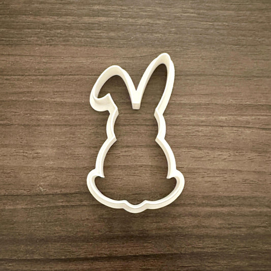Bunny Back Outline Cookie Cutter