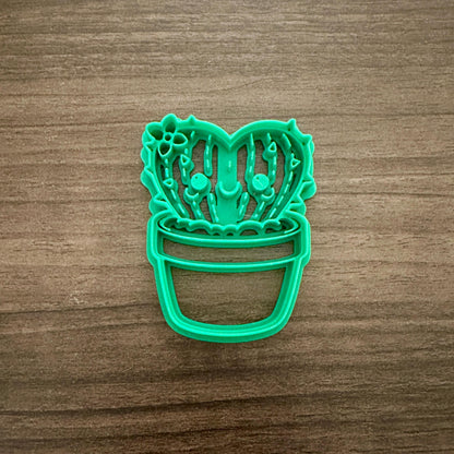 Cute Cactus Cookie Cutter