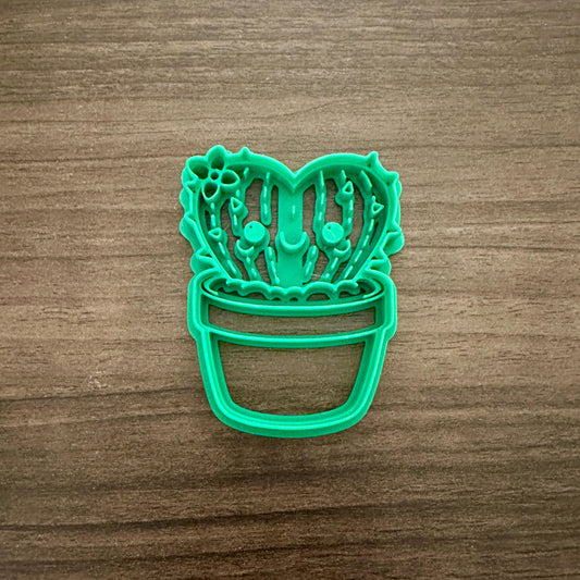 Cute Cactus Cookie Cutter