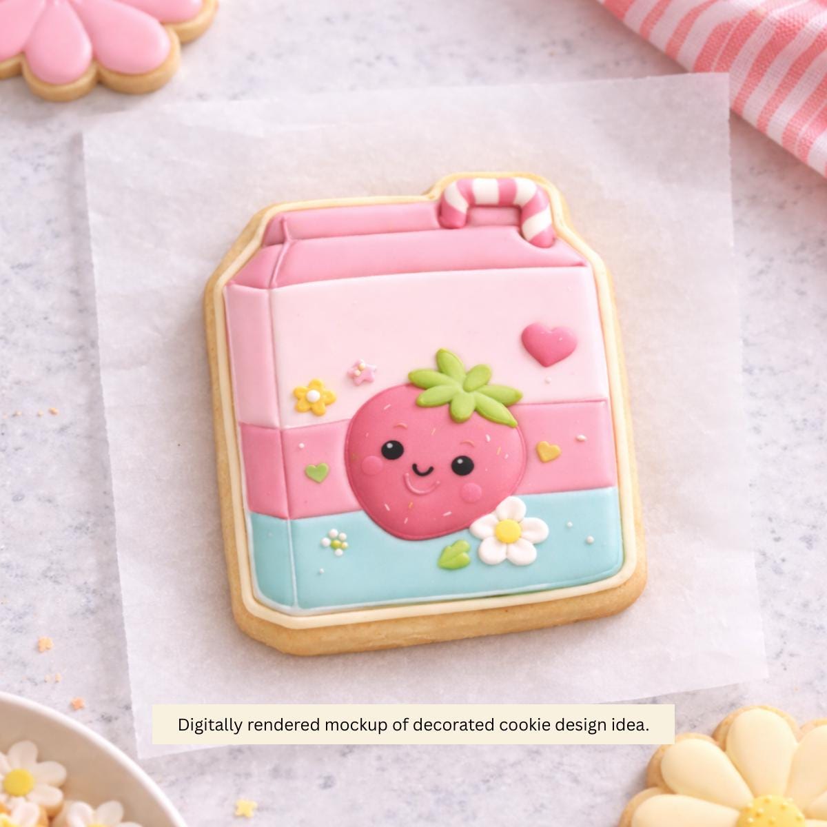Juice Box Outline Cookie Cutter