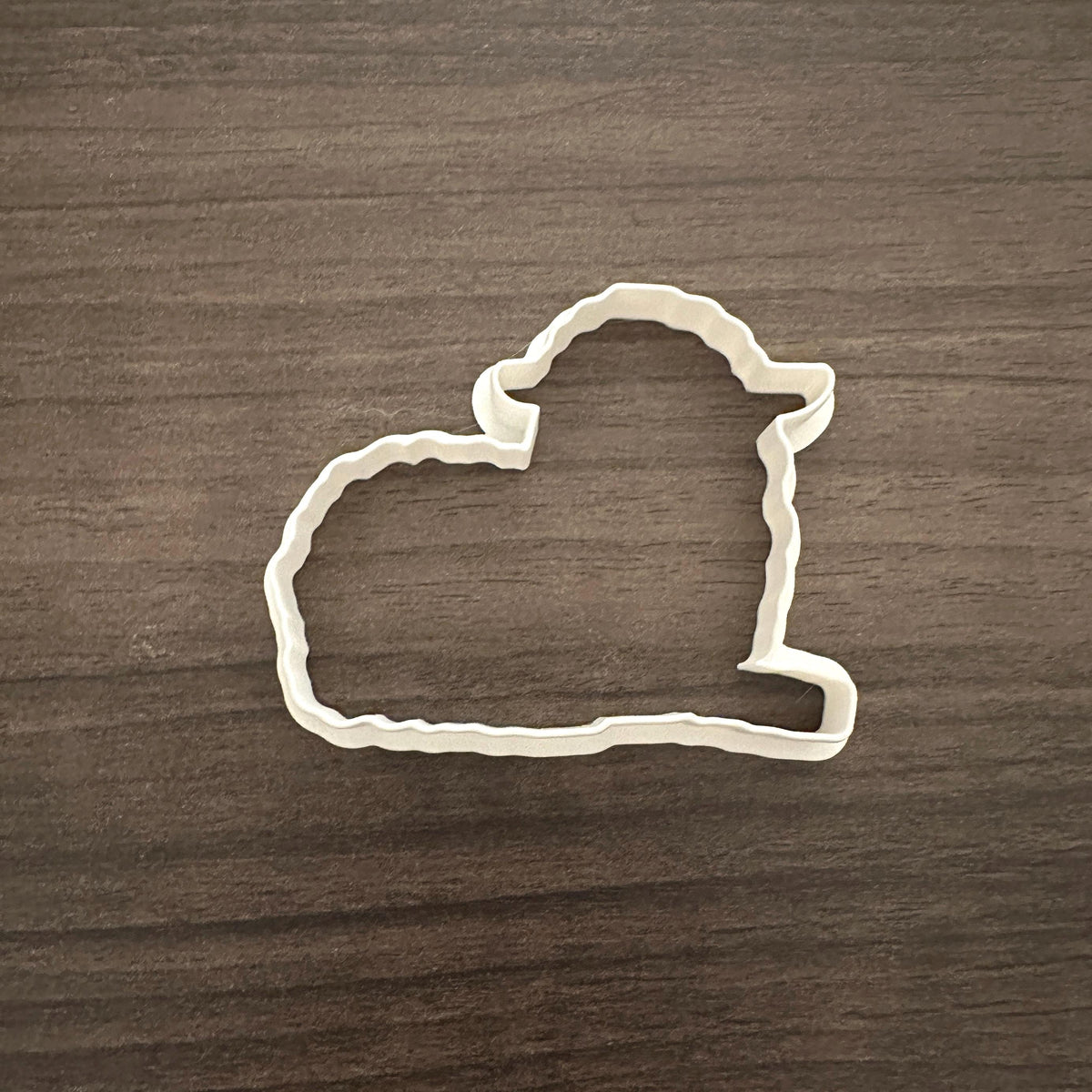 Lamb Sitting Outline Cookie Cutter