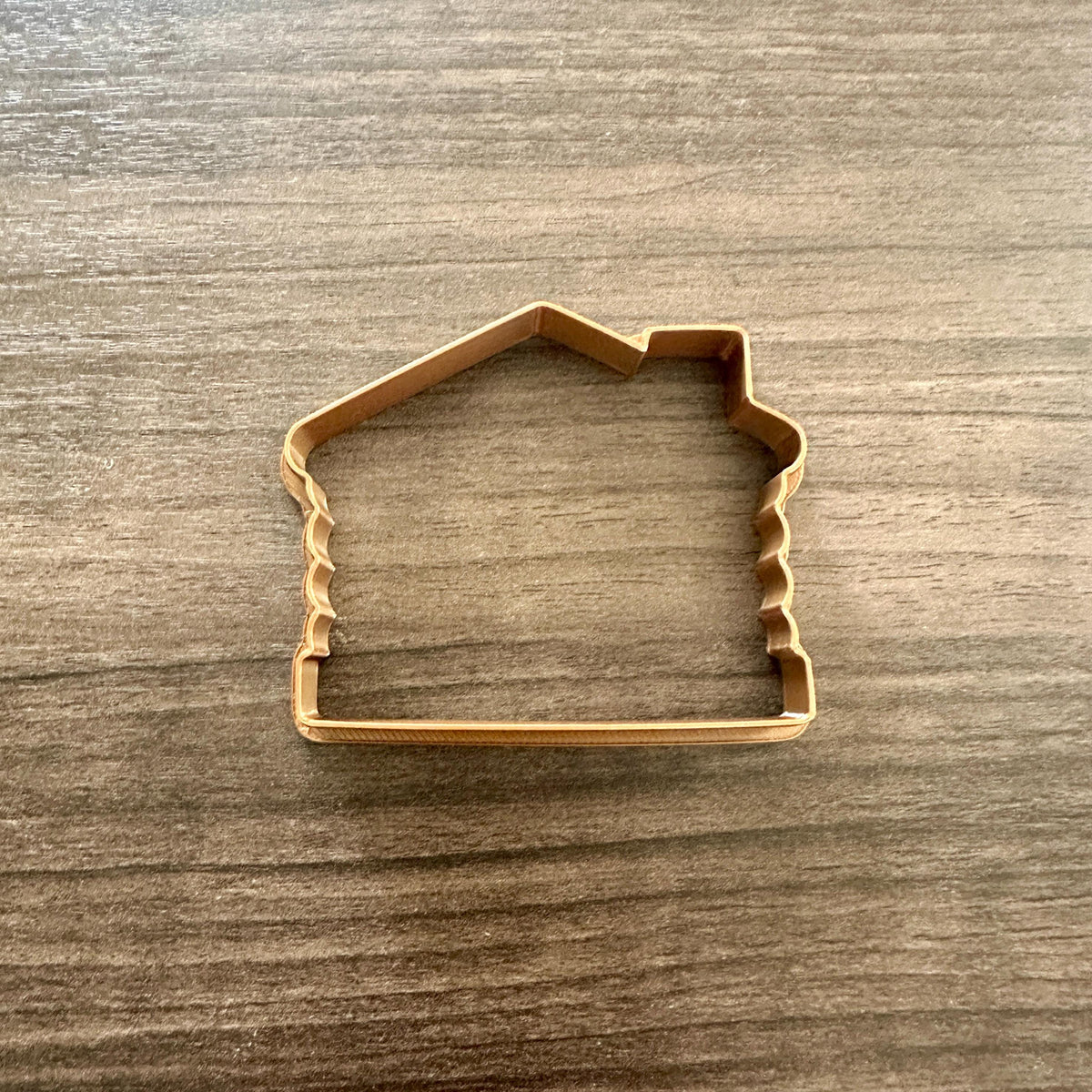 Log Cabin Outline Cookie Cutter