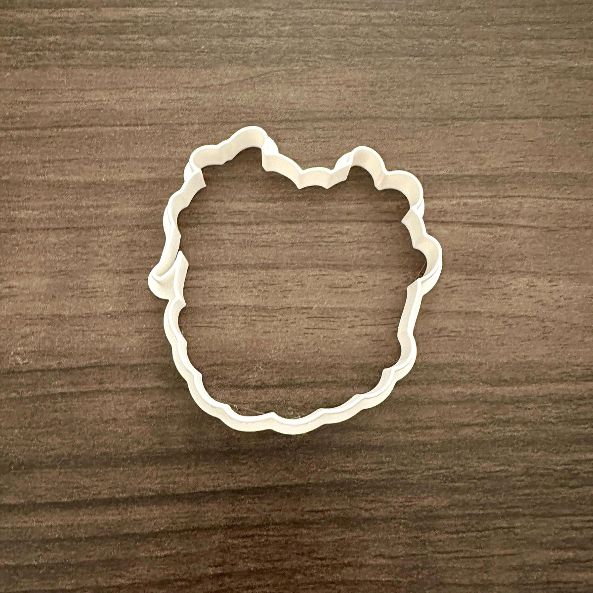 Vintage Heart Cake Outline Cookie Cutter