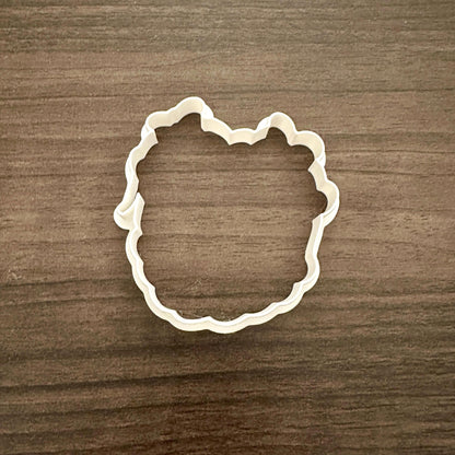 Vintage Heart Cake Outline Cookie Cutter