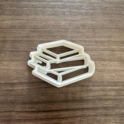 Book Stack Cookie Cutter