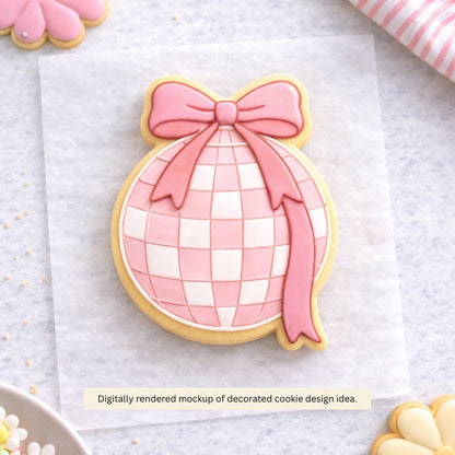 Disco Bow Cookie Cutter