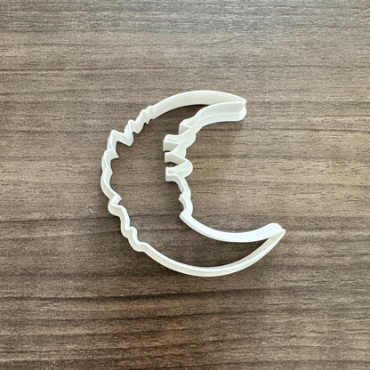 Floral Crescent Moon Cookie Cutter