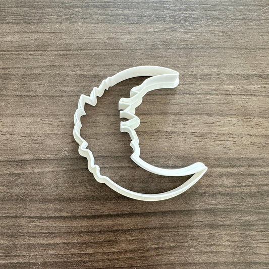 Floral Crescent Moon Cookie Cutter