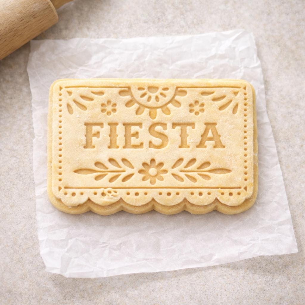 Fiesta Banner Cookie Cutter